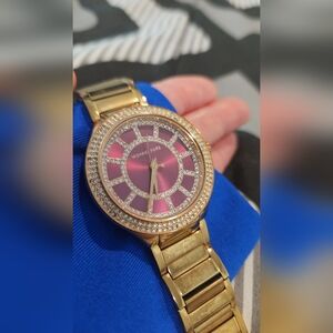 Michael Kors  Rose Gold Watch with Pink Dial